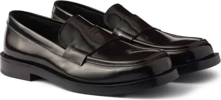 Brushed Leather Loafers - Image 2