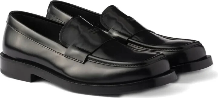 Brushed Leather Loafers - Image 2