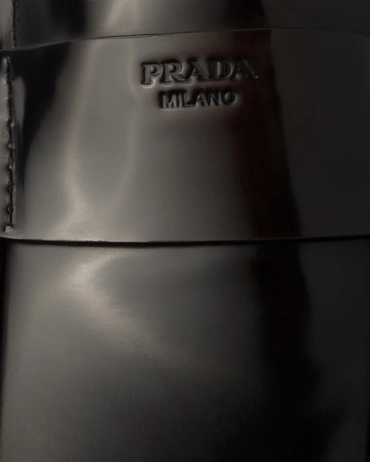 Brushed leather loafers - Image 5