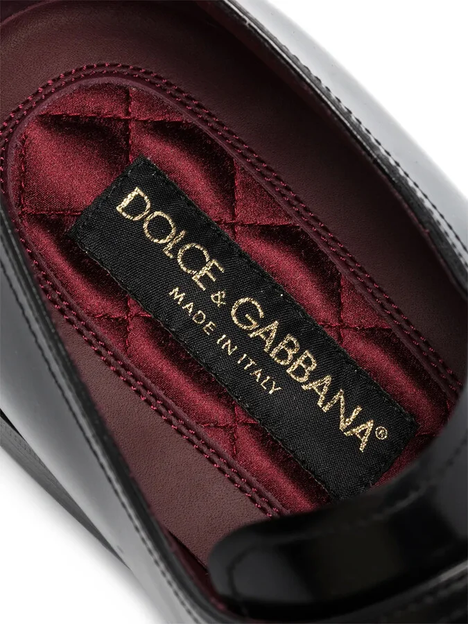 Brushed Leather Monk Shoes - Image 4