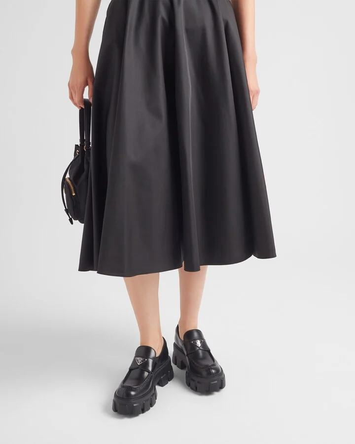 Brushed leather Monolith loafers - Image 3