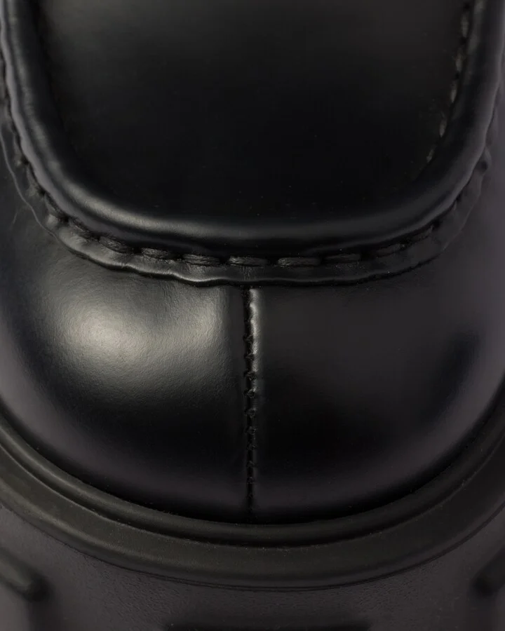 Brushed leather Monolith loafers - Image 6