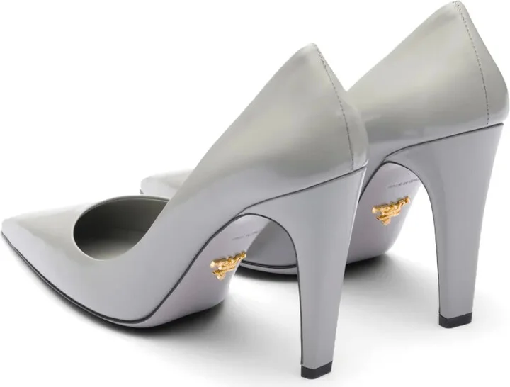 Brushed Leather Pumps - Image 3
