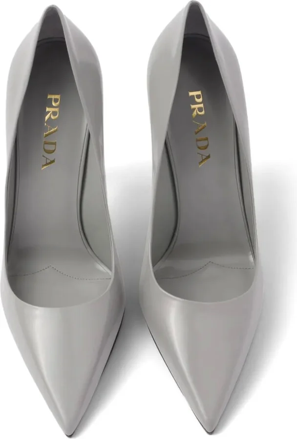 Brushed Leather Pumps - Image 4