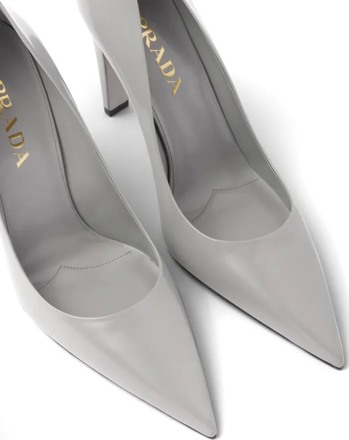 Brushed Leather Pumps - Image 5