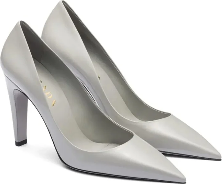 Brushed Leather Pumps - Image 2