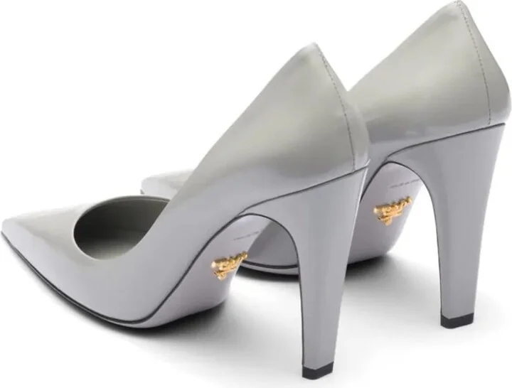 Brushed Leather Pumps - Image 3