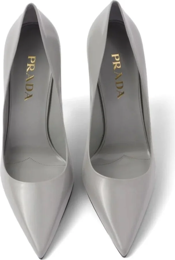 Brushed Leather Pumps - Image 4
