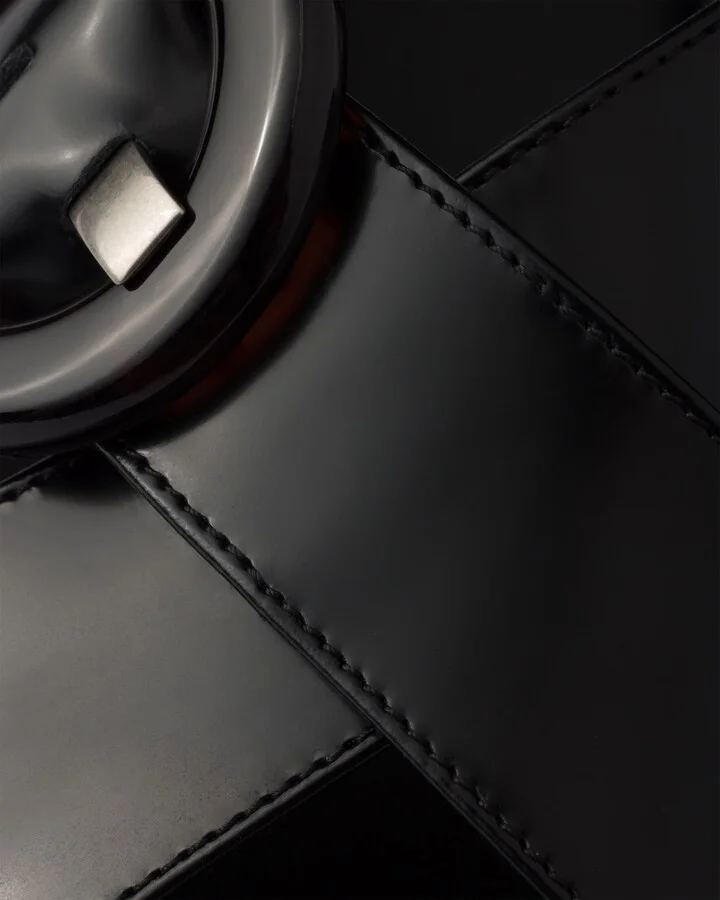 Brushed leather sandals with buckle - Image 6
