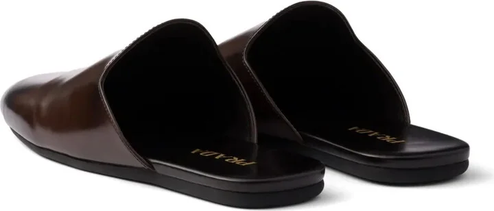 Brushed-Leather Slippers - Image 3