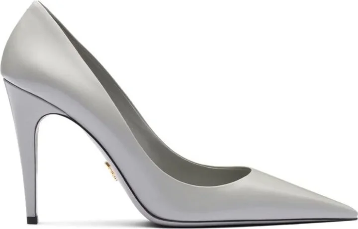 Brushed Leather Women's Pumps