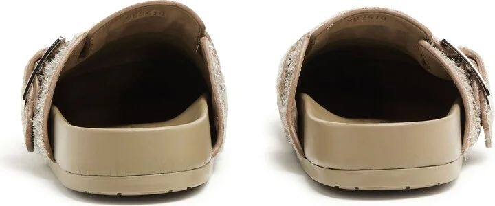 Brushed suede mules - Image 4