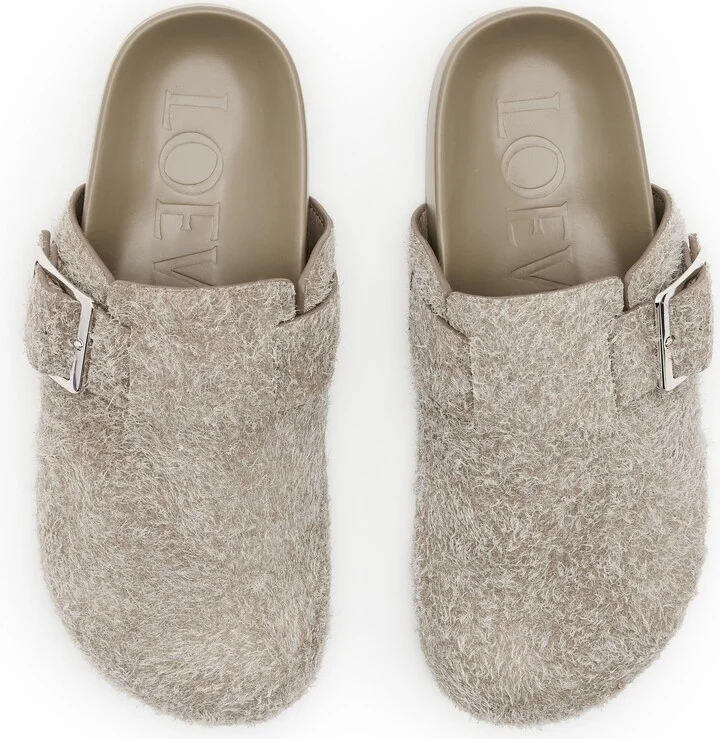 Brushed suede mules - Image 5