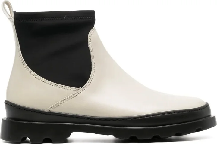 Brutus contrasting-panel boots