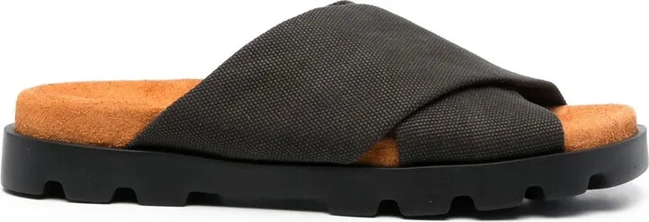 Brutus crossover-strap sandals