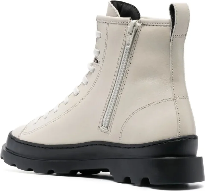 Brutus lace-up leather boots - Image 3
