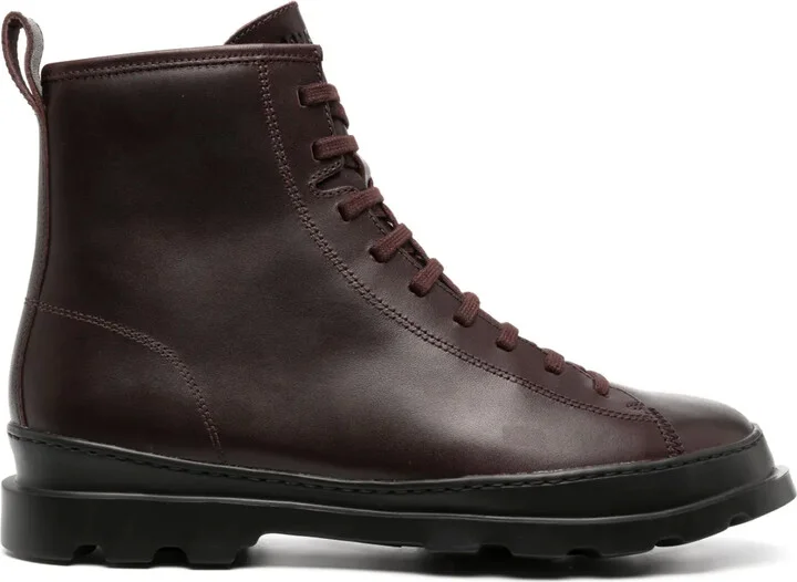 Brutus leather ankle boots