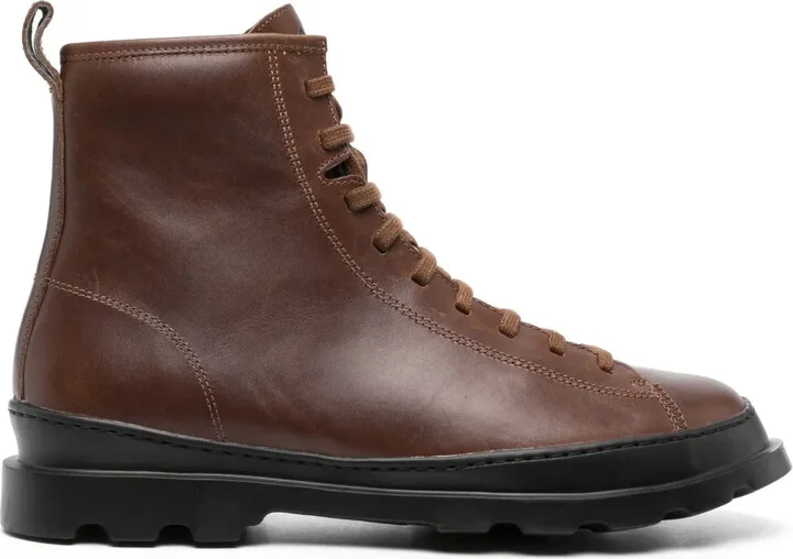 Brutus leather boots