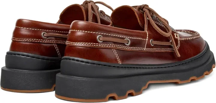 Brutus leather lace-up loafers - Image 3