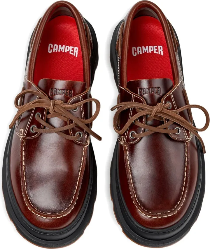 Brutus leather lace-up loafers - Image 4