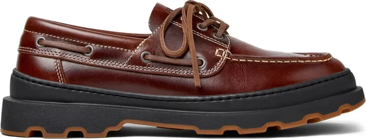 Brutus leather lace-up loafers