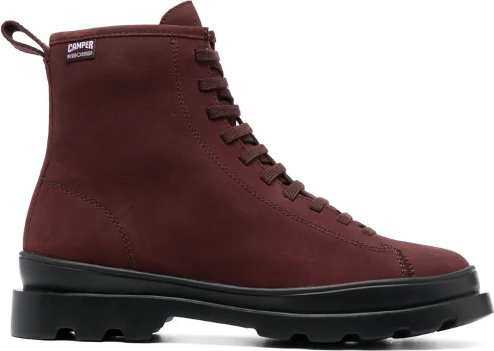 Brutus suede lace-up boots