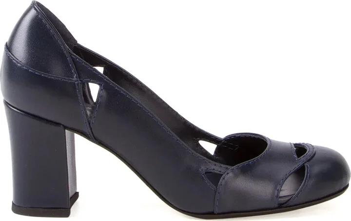 Bruxelas leather pumps