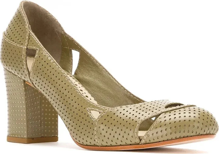 Bruxelas perforated leather pumps - Image 2