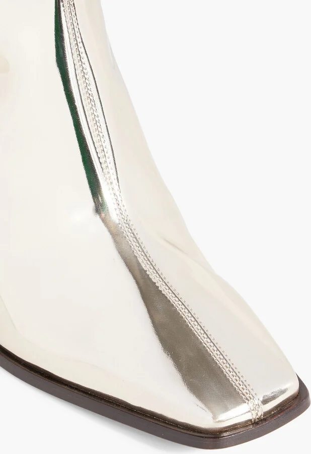 Bryelle 85 mirrored-leather ankle boots - Image 4