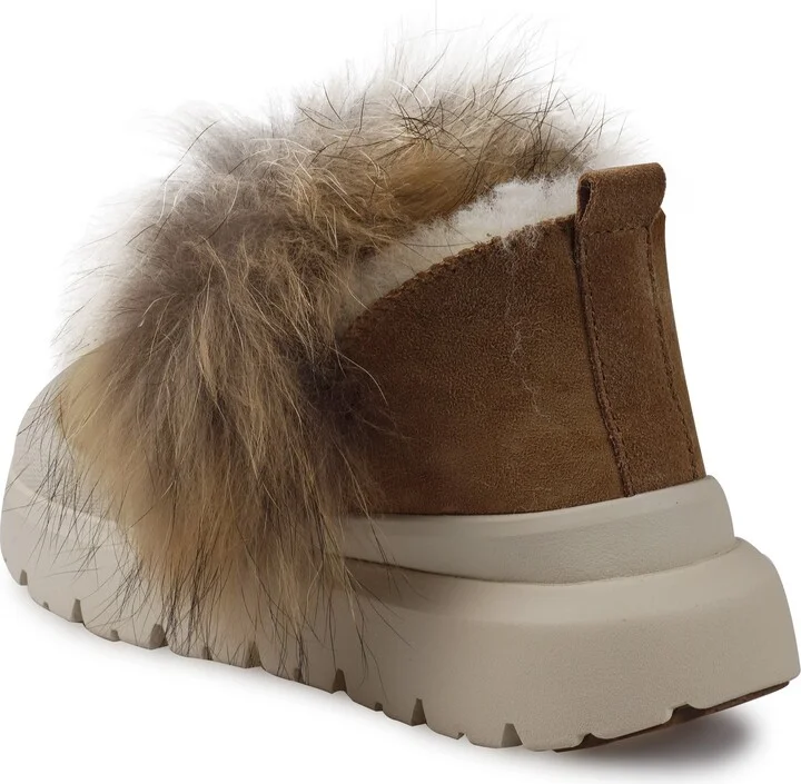 Bryn Faux Fur Lug Sole Bootie - Image 2
