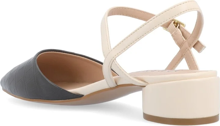 Brynn Croc Embossed Pump - Image 2