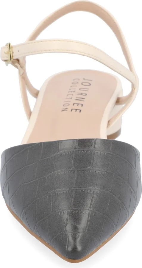 Brynn Croc Embossed Pump - Image 3