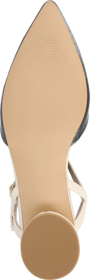 Brynn Croc Embossed Pump - Image 6