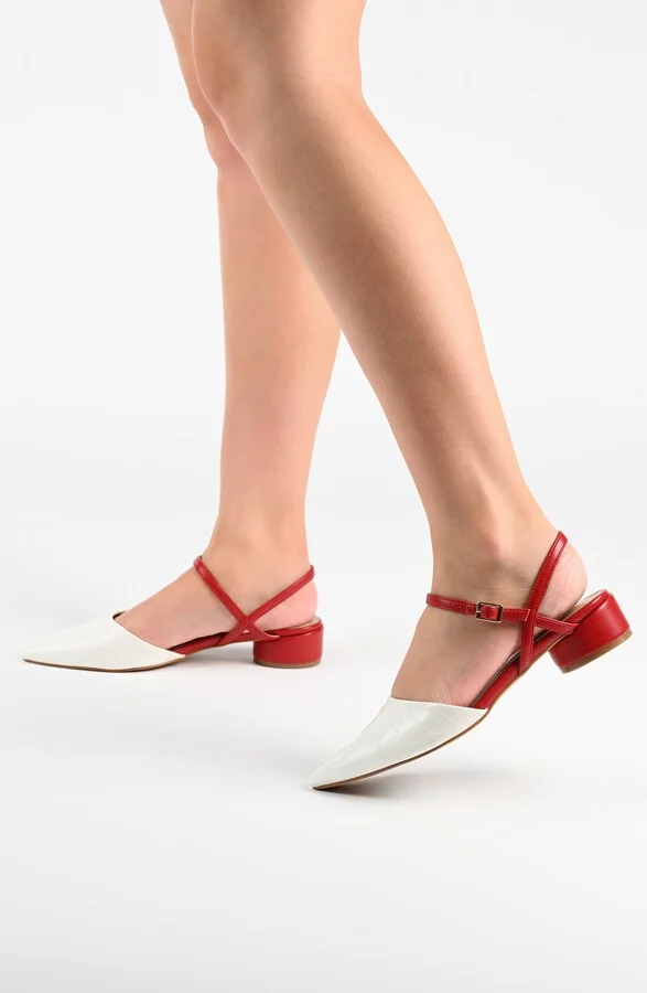 Brynn Croc Embossed Pump - Image 11