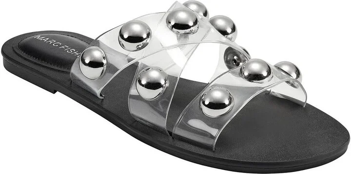Bryte 2 Womens Slip On Strappy Slide Sandals