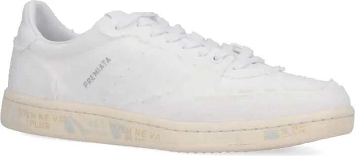 BSKT Clayd frayed-detail sneakers - Image 2