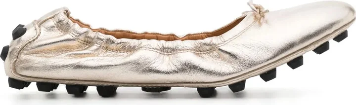 Bubble Ballerina leather shoes