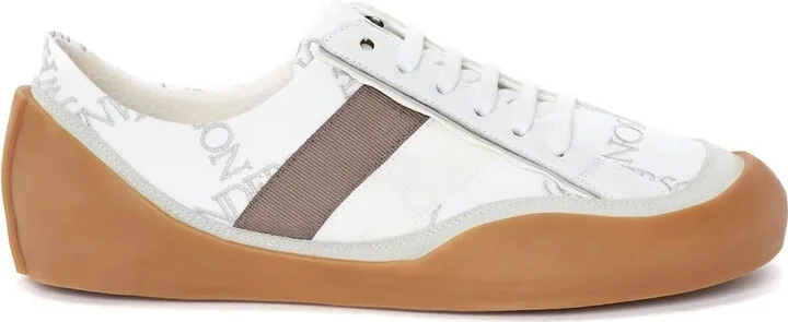 Bubble canvas low-top sneakers