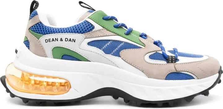 Bubble panelled sneakers