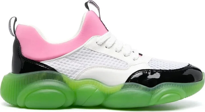 Bubble-Sole Low-Top Sneakers