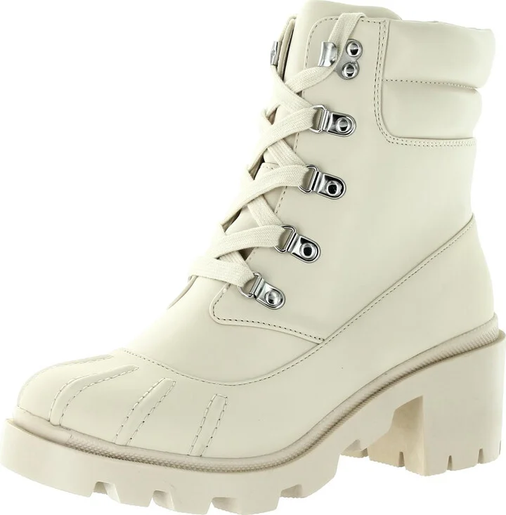 Bubbles Womens Side Zip Platform Ankle Boots