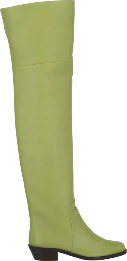 Bucaneve Leather Over-The-Knee Boots