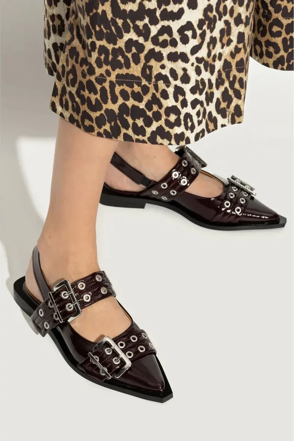 Buckle Ballerina Shoes - Image 2