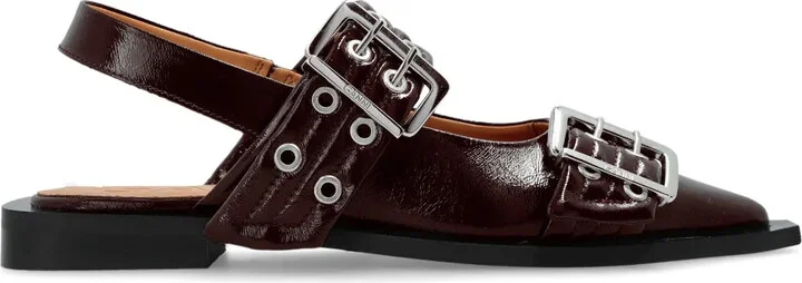 Buckle Ballerina Shoes