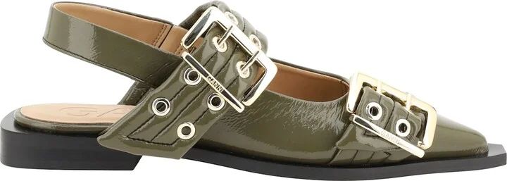 Buckle Ballerinas
