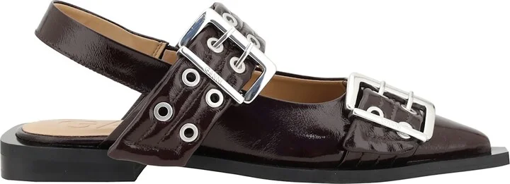 Buckle Ballerinas