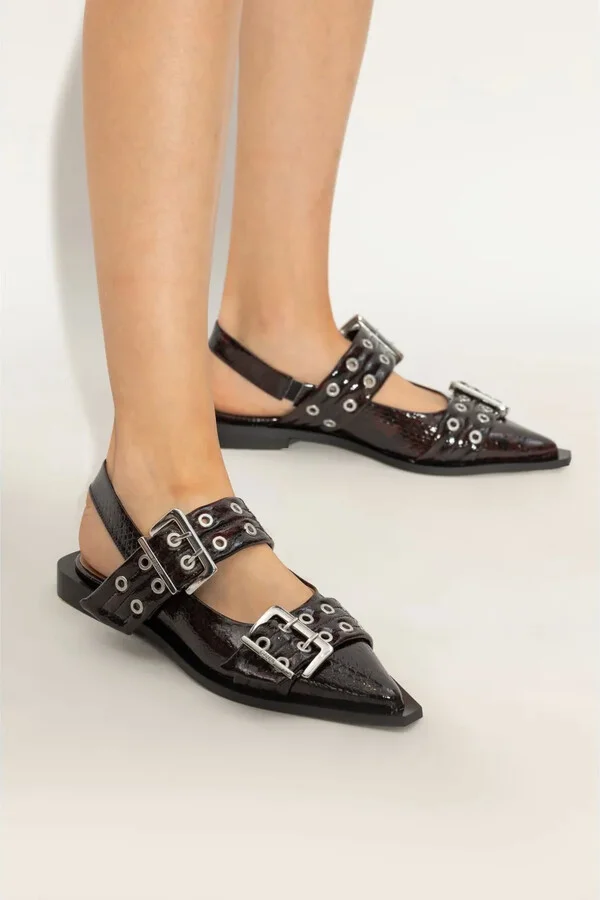 Buckle Ballet Flats - Image 2