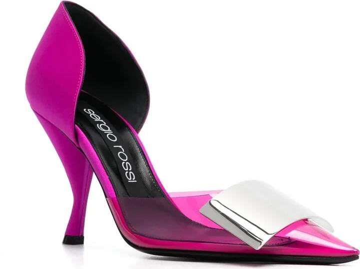Buckle-Detail 95mm Pumps - Image 2