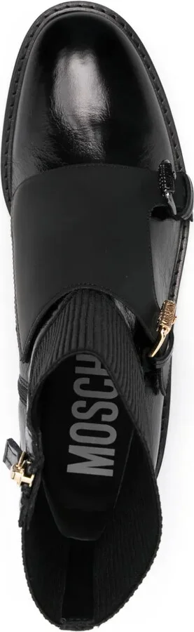 Buckle-Detail Ankle Boots - Image 4