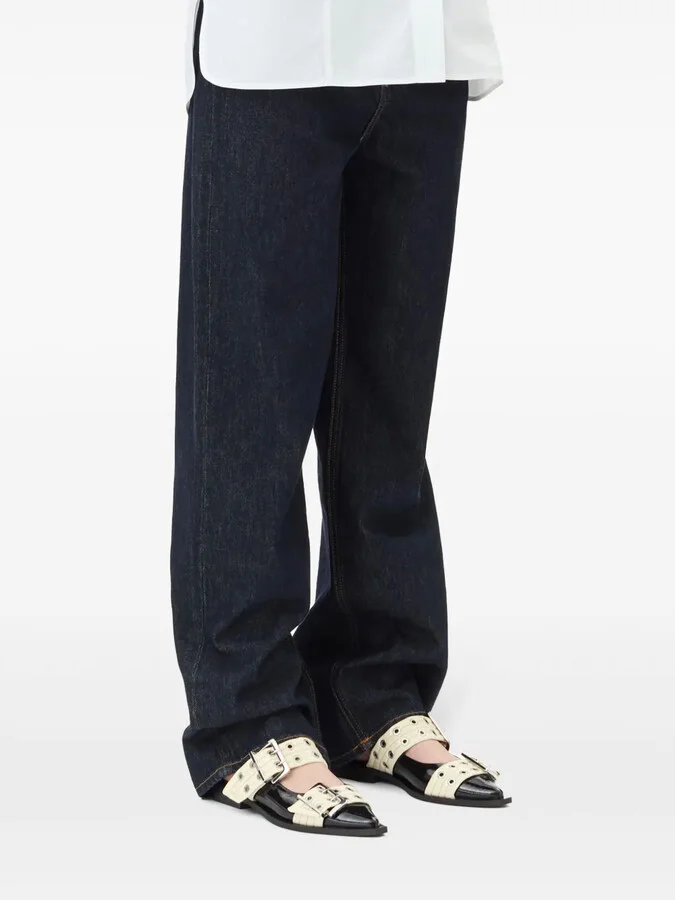 Buckle-Detail Ballet Flats - Image 3